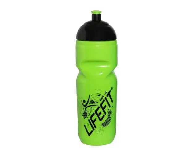 Bidon Apa Lifefit 800 Ml, Verde/Negru
