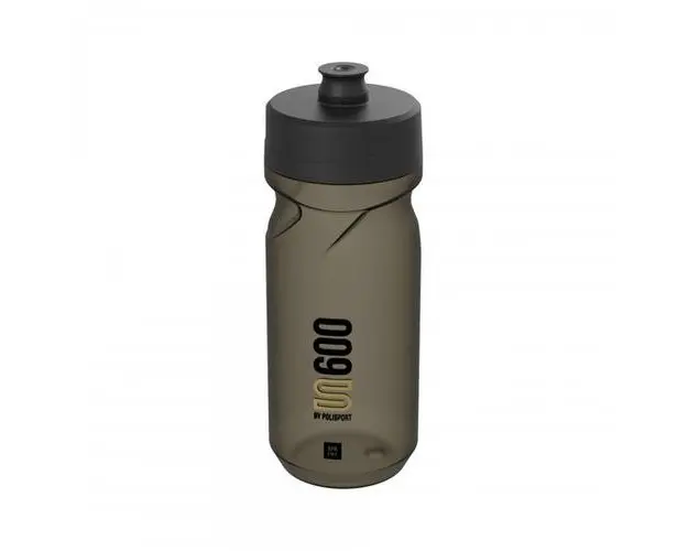 Bidon Apa Polisport S600 Screw-On 600 ml, Negru