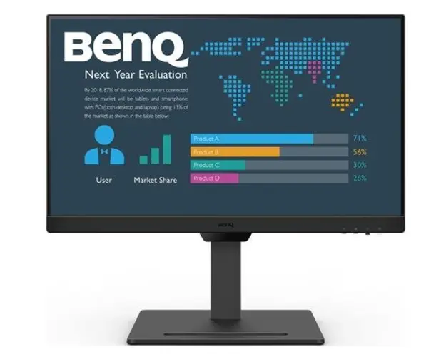 Monitor IPS LED BenQ 27inch BL2790T, Full HD (1920 x 1080), Full HD (1920 x 1080), HDMI, DisplayPort, Boxe, Pivot (Negru)