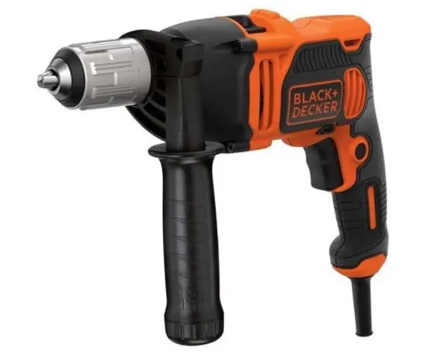 Masina de gaurit Black&Decker BEH850K-QS, 850 W, 3100 RPM, 13 mm