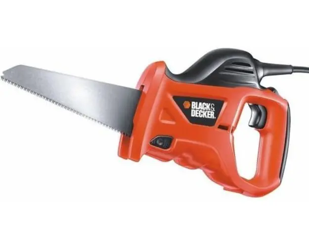 Drujba Black & Decker KS880EC-QS, 400 W, Lungime lama 24 cm (Negru/Portocaliu)