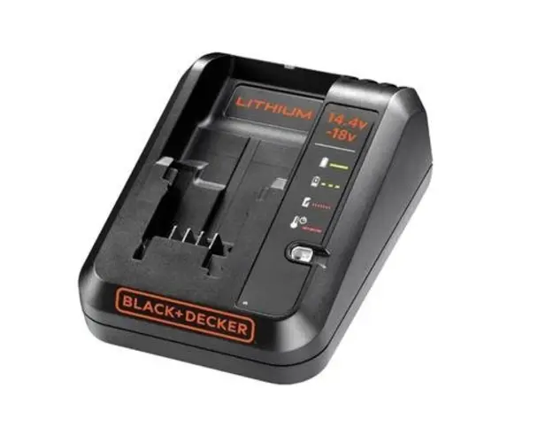 Incarcator rapid Black & Decker BDC1A-QW, Pentru acumulatori 18 V, 1 A (Negru)