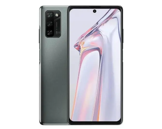 Telefon mobil Blackview A100, Procesor Mediatek MT6771T Helio P70, IPS LCD Capacitiv touchscreen 6.67inch, 6GB RAM, 128GB Flash, Camera Tripla 12+8+0.3MP, 4G, Wi-Fi, Dual SIM, Android (Gri)