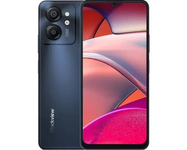 Telefon Mobil Blackview Color 8, Procesor Unisoc Tiger T616, IPS LCD Capacitive touchscreen 6.75inch, 8GB RAM, 256GB Flash, Camera Duala 50MP, Wi-Fi, 4G, Dual Sim, Android (Gri)