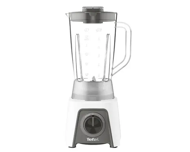 Blender Tefal Blendeo+ BL2C0130, 450W, 1.25L, 2 viteze, Functie Pulse, Maruntire gheata, 4 lame detasabile (Alb)