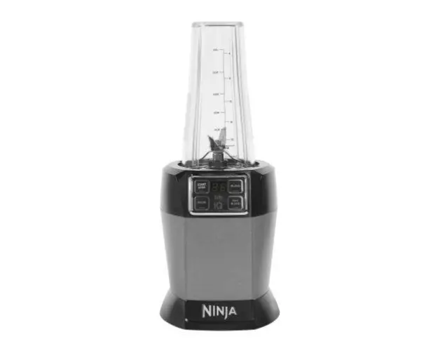 Blender Ninja BN495EU, 1000 W, 700 ml, Auto-iQ Technology, Ninja Blade Technology (Negru/Gri)