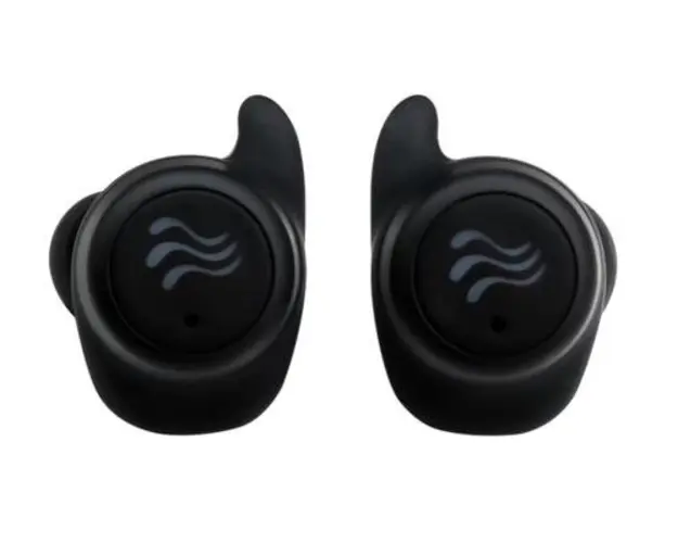 Casti True Wireless Boompods Tide Soundwave TWS, Bluetooth 5.3, Microfon, Waterproof IPX6 (Negru)