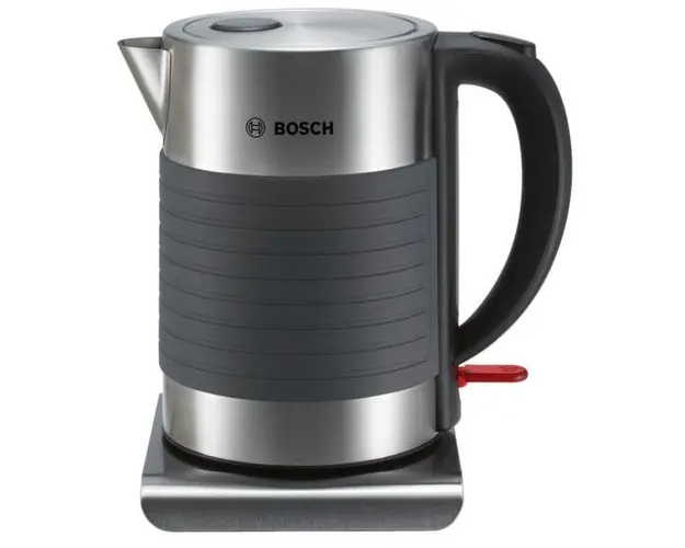 Fierbator de apa Bosch TWK7S05, 2200 W, 1.7 L (Gri/Inox)