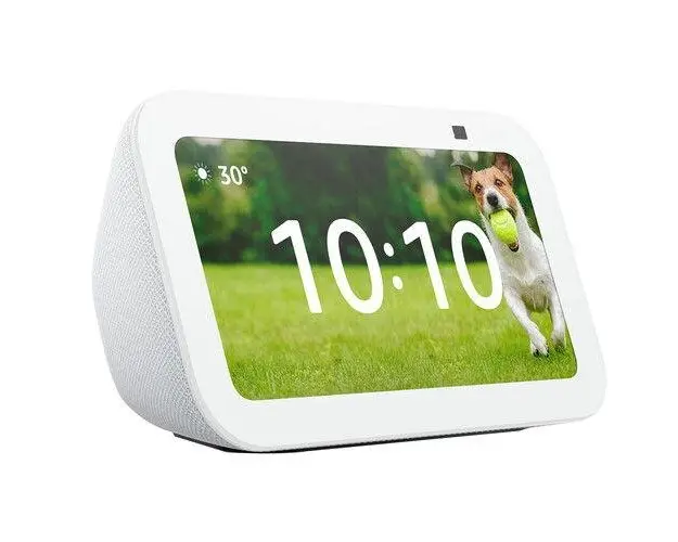Boxa Inteligenta Amazon Echo Show 5, 3rd Gen 2023, Ecran Touchscreen 5.5inch, Wi-Fi, Camera 2MP (Alb)