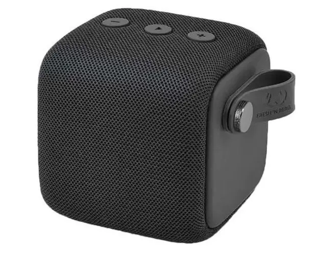 Boxa portabila FRESH 'N REBEL Rockbox Bold S, Bluetooth, Waterproof IPX7 (Negru)