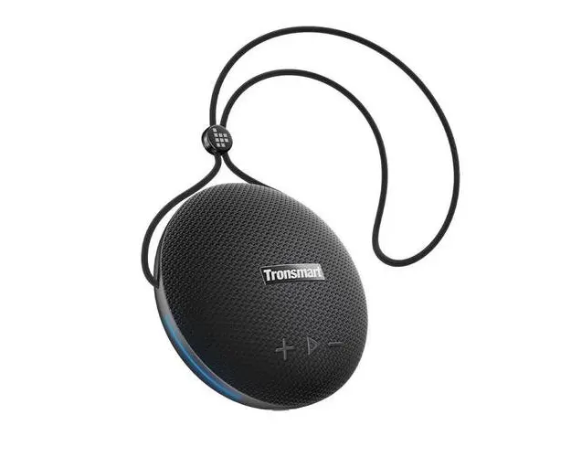 Boxa Portabila Tronsmart Splash 1 Bluetooth 5.0, 15W, Waterproof IPX7, autonomie 24 ore, Sunet Stereo Surround (Negru)