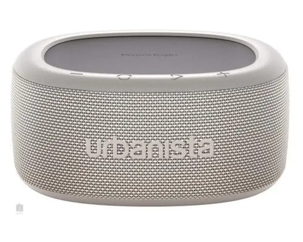 Boxa portabila Urbanista Malibu, Bluetooth, True Wireless, incarcare solara/USB-C, 20W, Bluetooth 5.2, Waterproof IP67 (Gri)