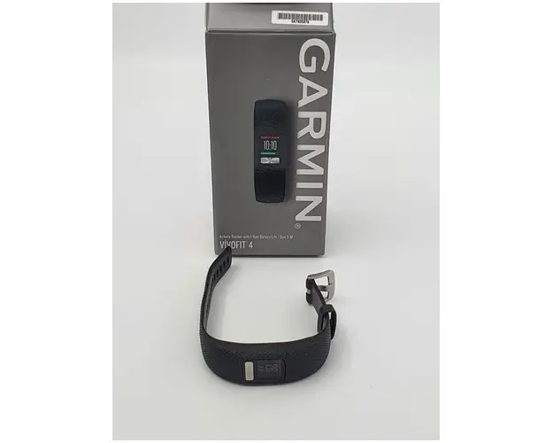 Bratara Fitness Garmin Vivofit 4, Bluetooth, Marimea S/M (Negru)