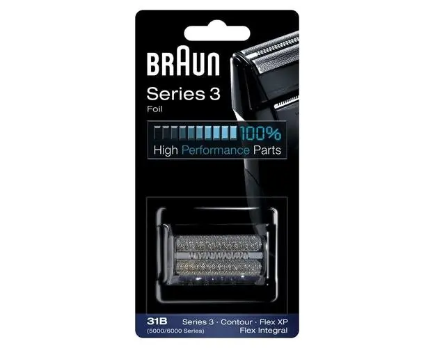 Rezerva aparat de ras Braun 31B (Negru)