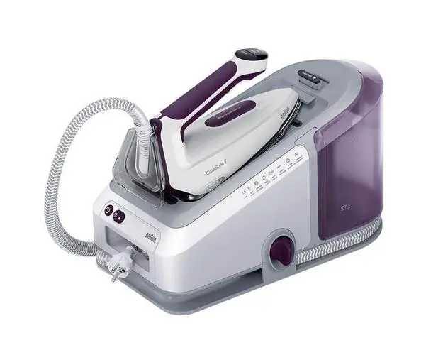 Statie de calcat Braun CareStyle 7 IS 7266 VI, 2700 W, 2 l, 550 g/min (Alb/Mov)