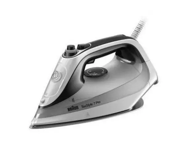 Fier de calcat Braun TexStyle SI7149WB, 2900 W, 220 g/min (Alb/Negru)
