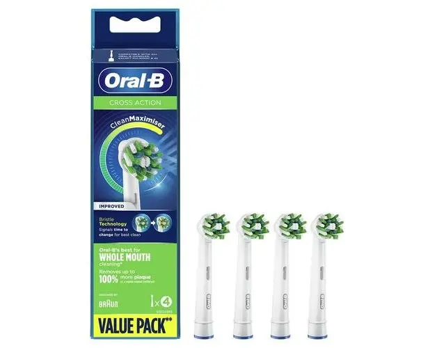Rezerve periuta de dinti Oral-B Pro Cross Action, 4 bucati