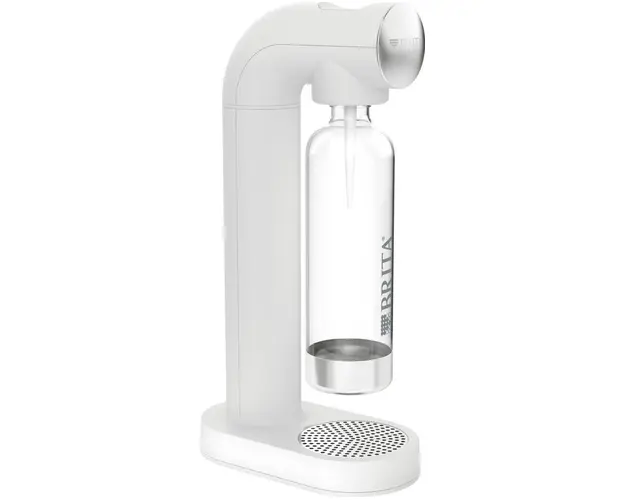 Aparat de preparat sifon Brita SodaOne, 1 L, cilindru CO2 (Alb)