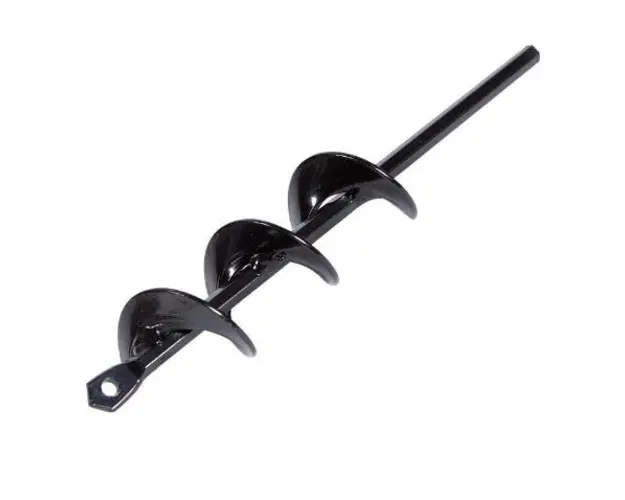 Burghiu pentru pamant Micul Fermier GF-2174, bormasina sau rotopercutor, 4x22 cm 