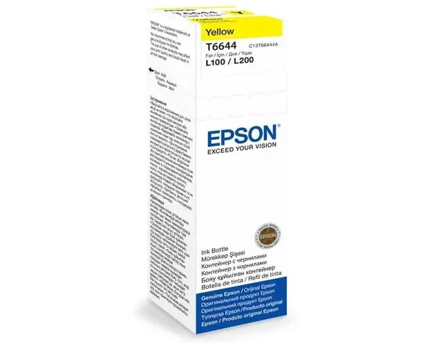 Cartus cerneala Epson C13T66444A, 70 ml (Galben)