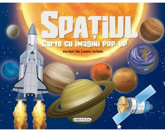 Carte cu imagini pop-up - Spatiul