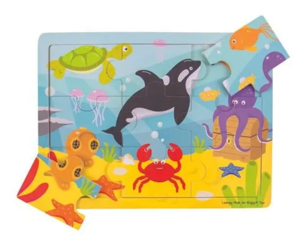 Puzzle BigJigs BJ220, Lumea acvatica