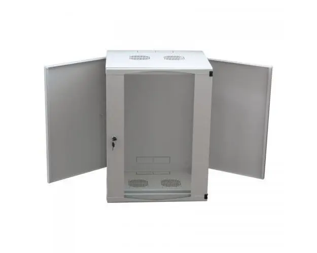 Cabinet 19inch Logilink 12U W12F64G, fixare pe perete, Flatpack