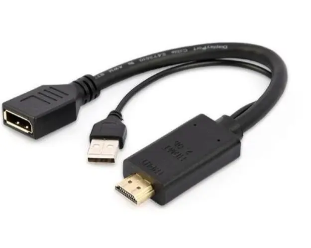 Cablu Gembird A-HDMIM-DPF-01, HDMI, DisplayPort (Negru)