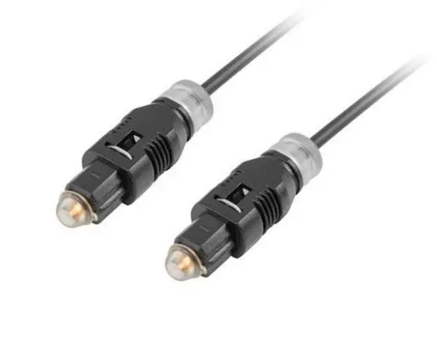 Cablu audio optic Lanberg CA-TOSL-10CC-0020-BK, S/PDIF, 2m
