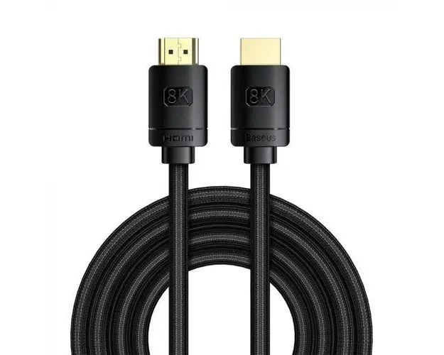 Cablu Baseus CAKGQ-L01, HDMI - HDMI, 8K, 3m (Negru)