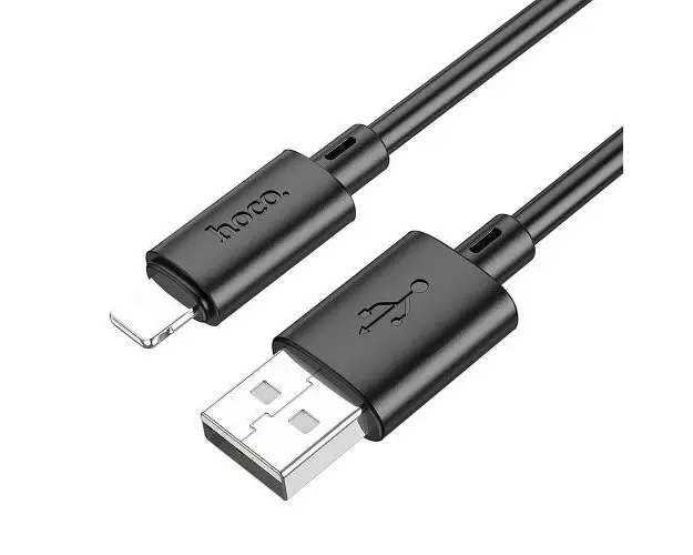Cablu Date si Incarcare USB-A - Lightning HOCO X88, 18W, 1m, Negru