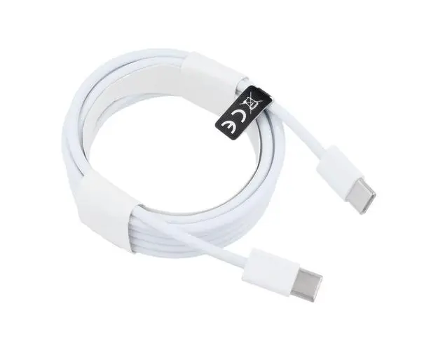 Cablu Date si Incarcare USB-C - USB-C OEM HD26, 30W, 2m, Alb