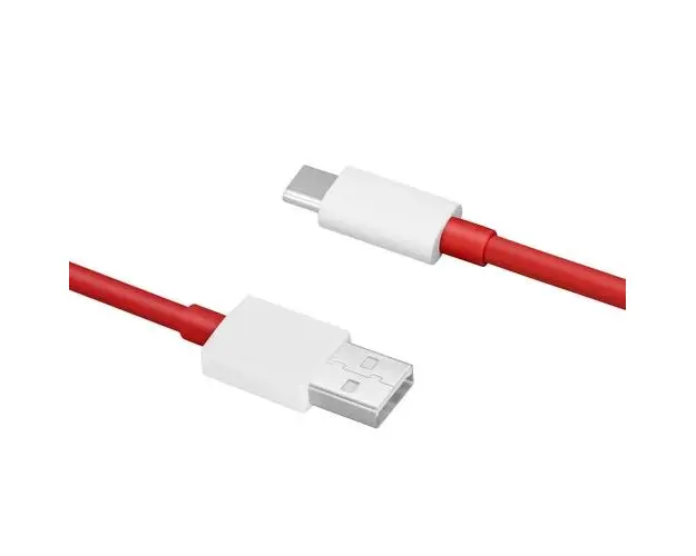 Cablu Date si Incarcare USB-A - USB-C OnePlus DL129, 100W, 1m, Rosu 5461100530