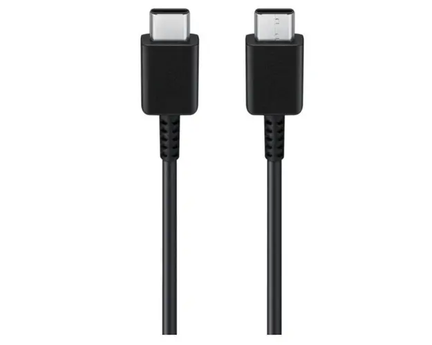 Cablu de date Samsung EP-DW767JBE, GP-TOU021RFCBW, 3A, USB Type-C - USB Type-C, 1.8m, Bulk (Negru)