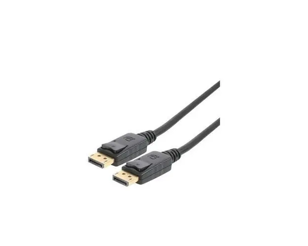 Cablu DisplayPort PremiumCord, tata - tata, V2.0, 16K (15360 × 8460), conectori auriti, 1m, dublu ecranat