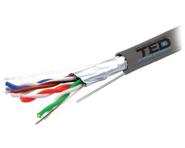 Cablu FTP TED Electric KAB-TED7, CAT 5E, 305 m