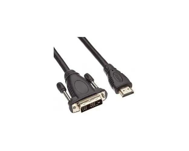 Cablu PremiumCord HDMI - DVI-D (18+1), dublu ecranat, conectori auriti, 7m