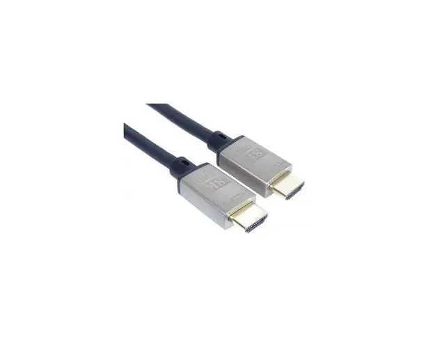 Cablu HDMI PremiumCord, Ultra High Speed, 8K@60Hz, V2.1, conectori auriti de metal, 2m