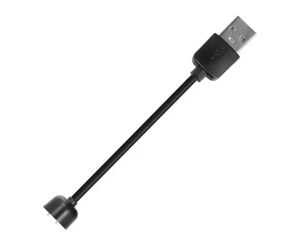 Cablu Incarcare USB-A - 2 Pini OEM Xiaomi Mi Band 5 / 6 Series, 0.15m, Negru