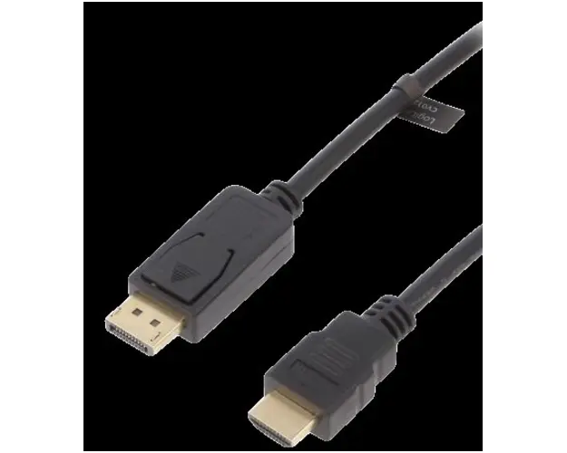 Cablu Logilink CV0127 DisplayPort-HDMI (Negru)