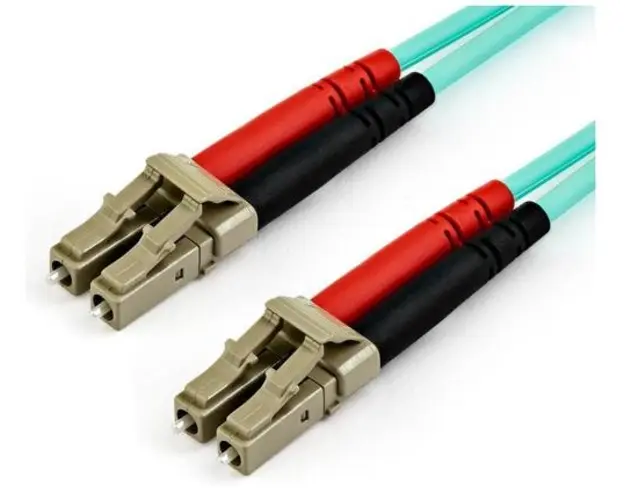 Cablu Fibra Optica StarTech 450FBLCLC10, Duplex, conectori LC-LC, 10m (Albastru)