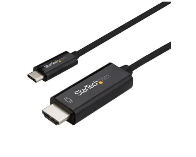 Cablu StarTech CDP2HD2MBNL, HDMI, USB Type C, 2m (Negru)