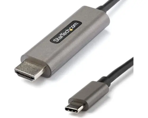 Cablu StarTech CDP2HDMM2MH 2.0, HDMI, USB-C, 2m, 4K/60Hz (Gri)