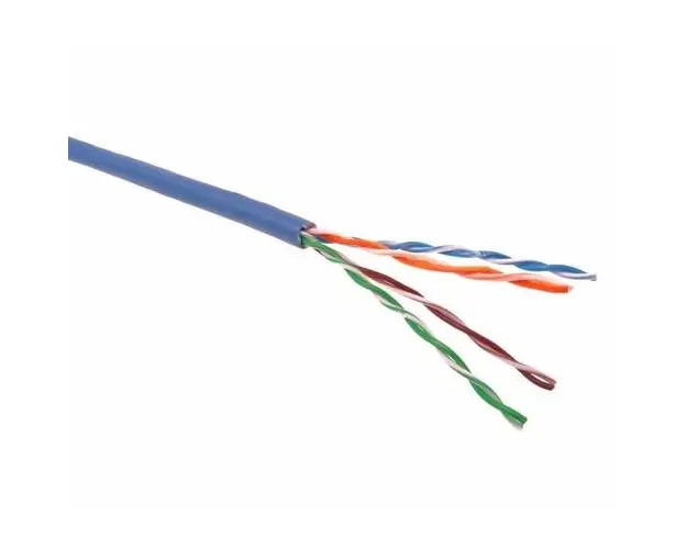 Cablu UTP cat.5e PremiumCord, patch, AWG24, Albastru 