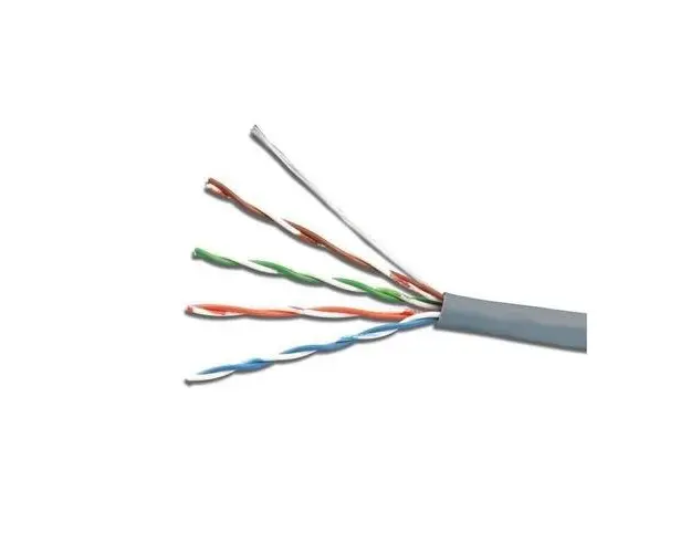 Cablu UTP cat.5e Emtex, patch, AWG24, Gri, 305m