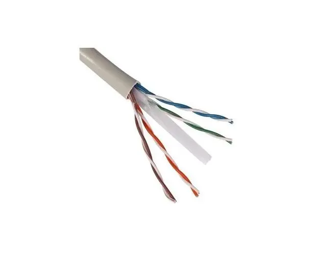 Cablu UTP cat.5e, patch,CU litat, AWG26, gri - Emtex (305m)