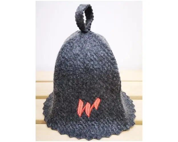 Caciula pentru sauna, ciubar Waincris (Gri)