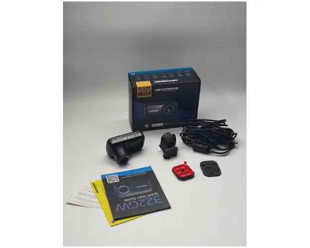 Camera Auto Nextbase NBDVR322GW, 2.1 Mpx, Wi-Fi, Full HD, GPS, 140 (Negru)