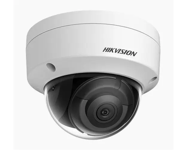 Camera supraveghere video IP HikVision AcuSense, Rezolutie 4.0 MP, Lentila 2.8 mm, Distanta IR 30 m, Unghi de vizualizare 103, Algoritm Deep Learning (Alb)