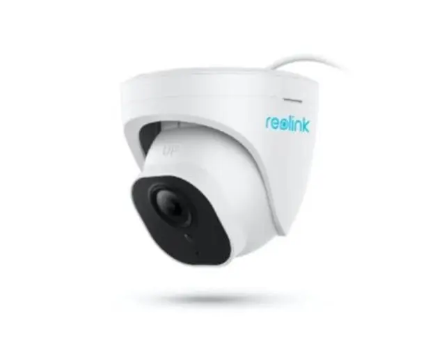 Camera de supraveghere Reolink RLC 520A cu inteligenta artificiala, detectare Persoana/Vehicul, vedere nocturna, slot Micro SD Card, rezolutie de 5MP, avertizare miscare prin notificare pe telefon, Unghi vizualizare orizontal 80 vertical 42